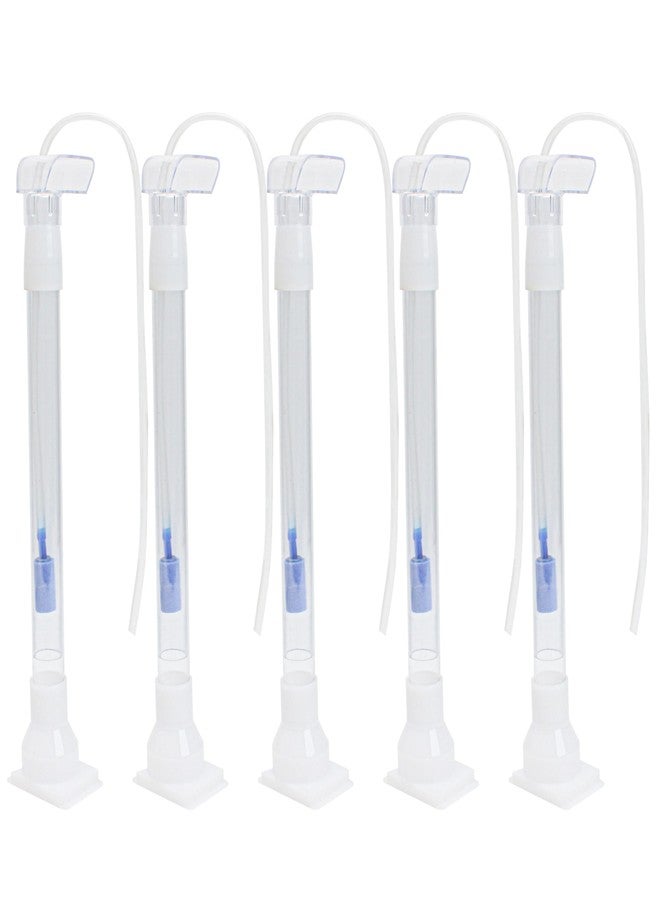 Marsrut 5pcs Under Gravel Filter Aquarium Uplift Tube, Undergravel Bottom Filters for Fish Tanks Water Cleaner Small Board Air Clean System Freshwater Saltwater, Clear Tubing Accessory Kit - Image 1